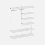 Sumo 9 Shelf Kit White 1600x400x2000mm