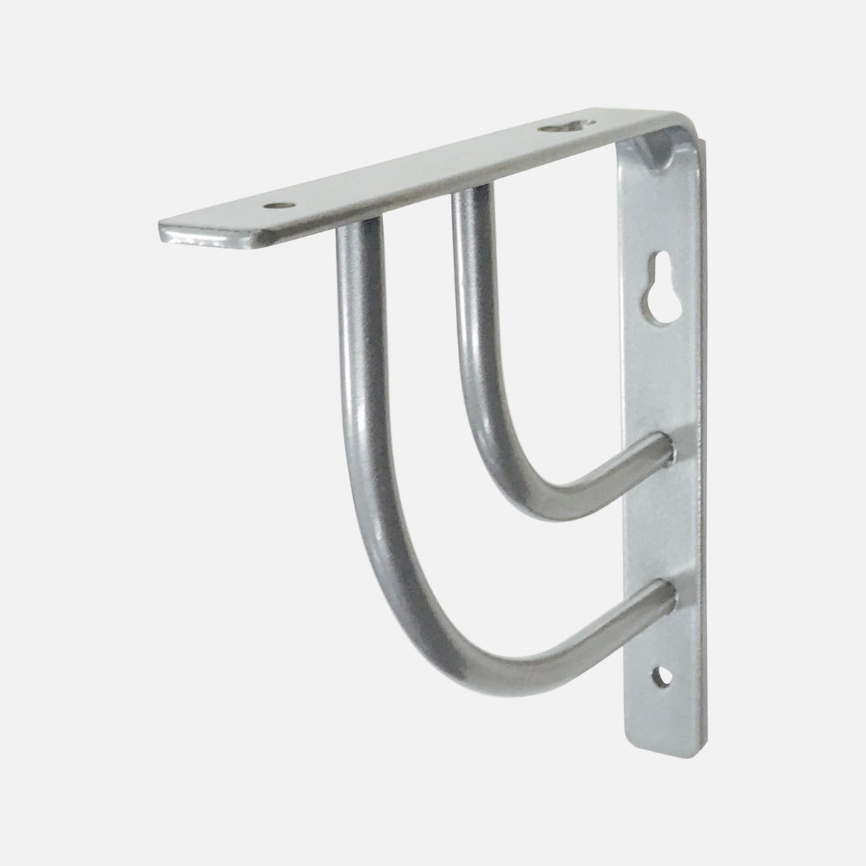 Swing Bracket Gloss Aluminium (Box Of 10)