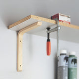 Thor Birch Wood Bracket 140x100mm