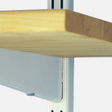 Twintrack 32mm Pitch Bracket White Extra Heavy Duty 360mm