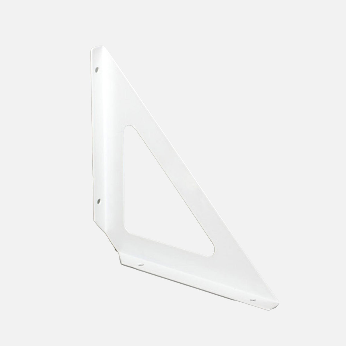 Tri Bookend Bracket White