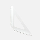 Tri Bookend Bracket White