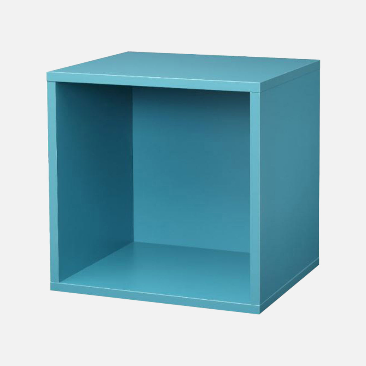 European Made Cube Shelf Turquoise