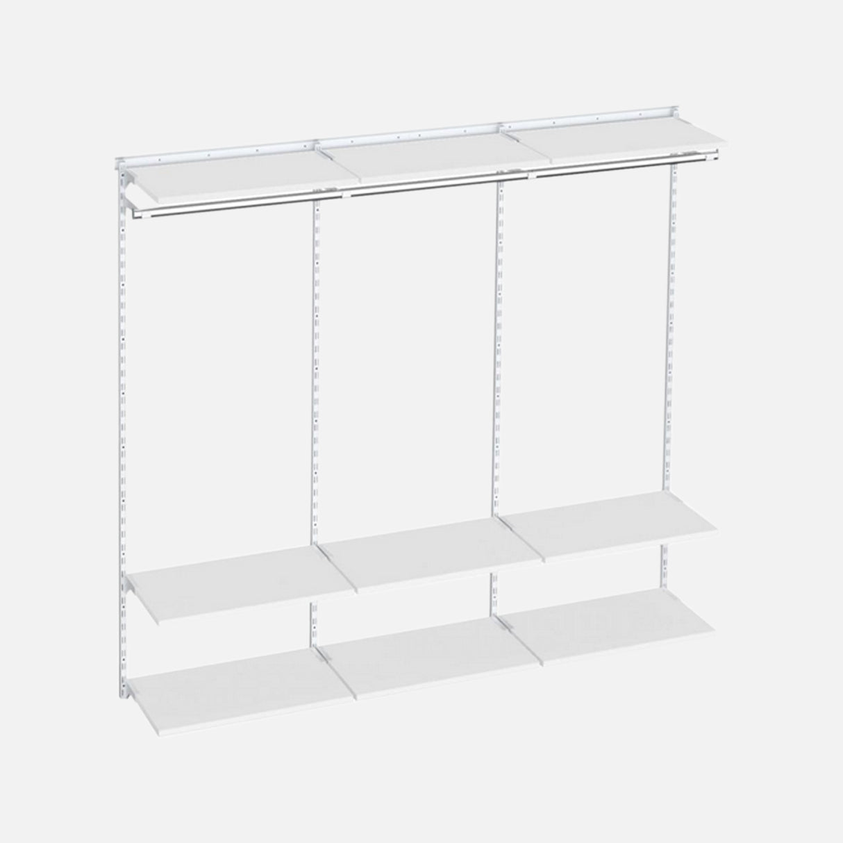 9 Shelf & Hang Track Kit 2500x400x2000mm