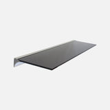 Black Glass Shelf 800x200x8mm