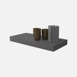 European Made Floating Shelf Stone Grey 570x250x50mm