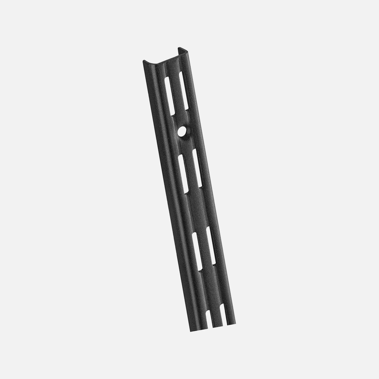 Black Double Slot 50mm Pitch Wall Strips 995mm