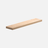 Rustic Ash Floating Shelves 1200x250x50mm (Double Deal)
