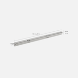 Glass Shelf Slot Bracket 900x10mm
