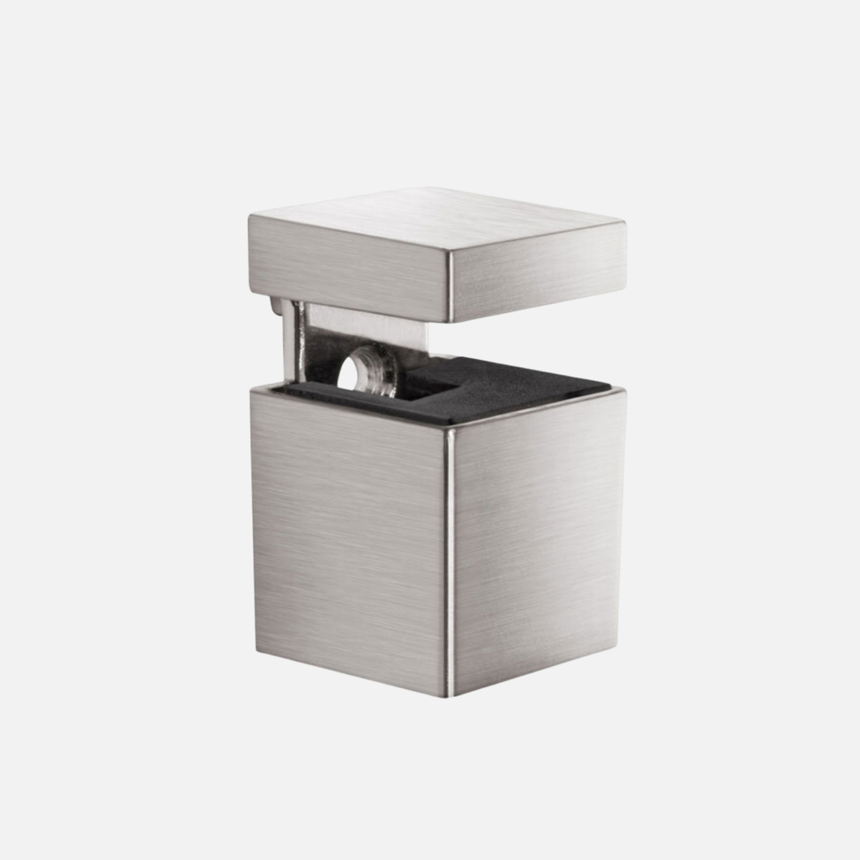 Bloc Cube Clip Stainless (Pair)