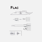 Flac Glass Clips Stainless (Pair)