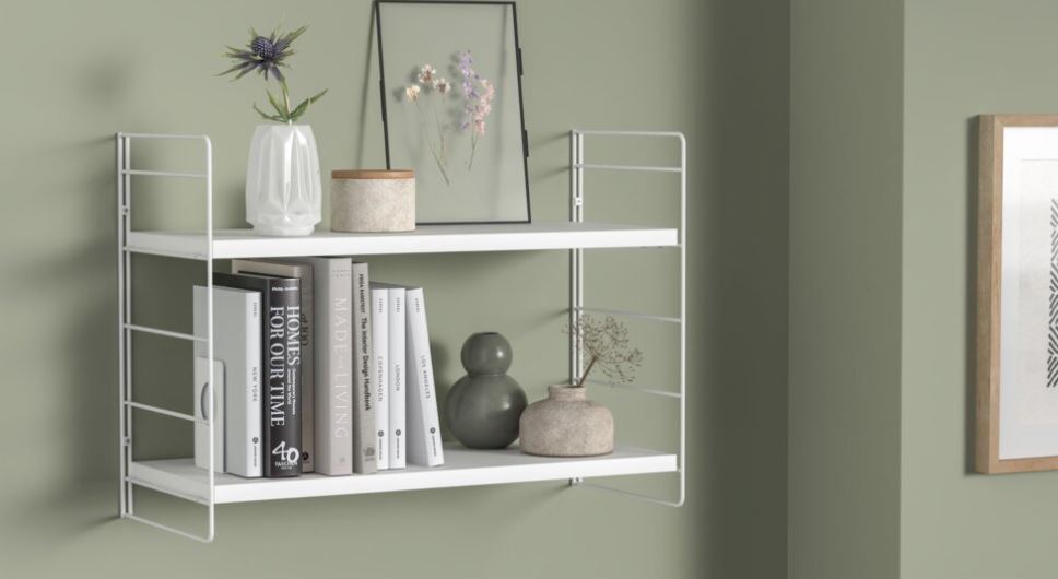 White Step Hanging Shelving Kit 450x600x265mm