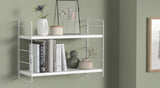 White Step Hanging Shelving Kit 450x600x265mm