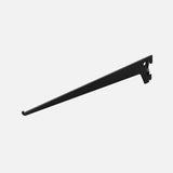Single Slot 50mm Pitch Bracket Matte Black 300mm
