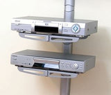 Multi Unit Adjustable Support Bracket Matte Black